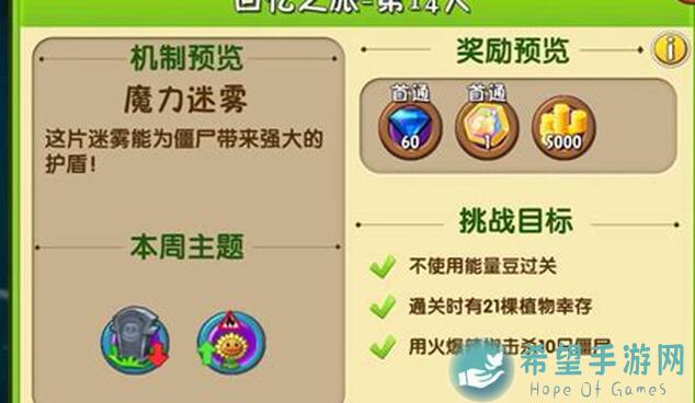 植物大战僵尸2终极挑战！前一关困难通关秘籍，植物萌森战队教你无敌攻略