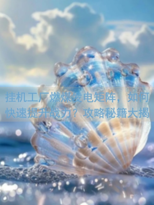 挂机工厂燃煤发电矩阵，如何快速提升战力？攻略秘籍大揭秘！